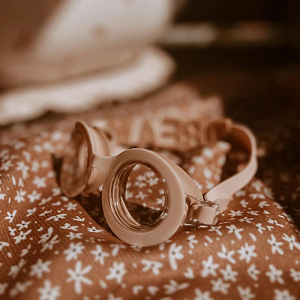 Очки для дайвинга Mrs. Ertha "Googlies Soft Blush Dream", персиковая пудра